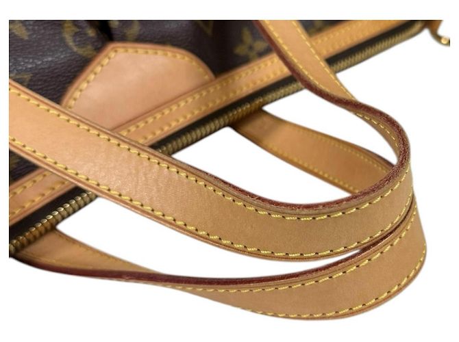 Borsa a Spalla Louis Vuitton Palermo PM Monogram Marrone - vista 17