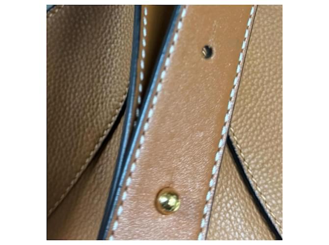 Borsa a Spalla Loewe Hammock Small Marrone - vista 15