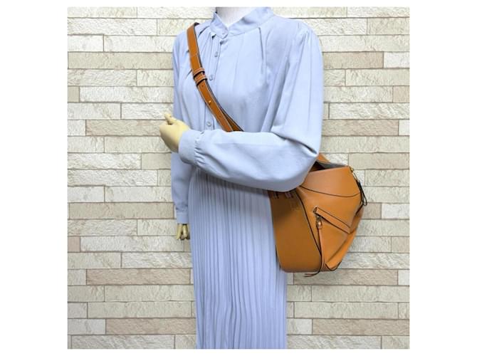 Borsa a Spalla Loewe Hammock Small Marrone - vista 2
