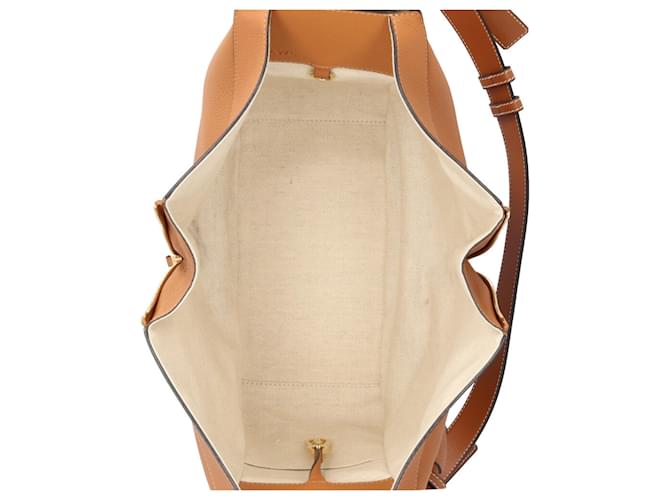 Borsa a Spalla Loewe Hammock Small Marrone - vista 7