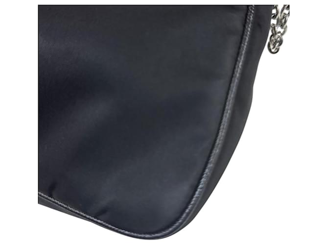 Borsa a Spalla Prada Re-Edition 2005 Nero - vista 10