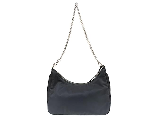 Borsa a Spalla Prada Re-Edition 2005 Nero - vista 3