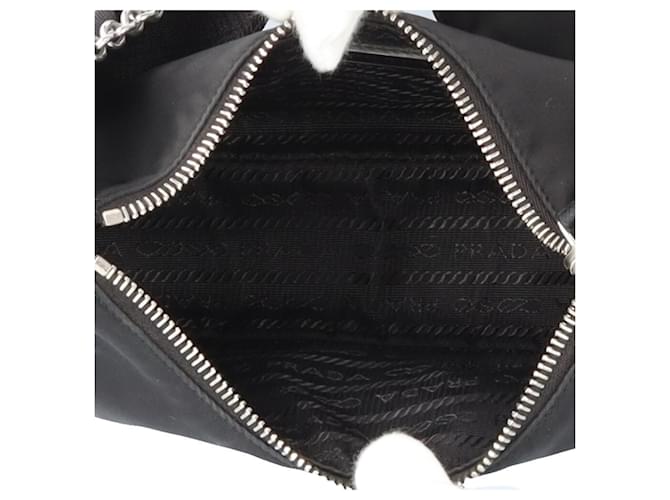 Borsa a Spalla Prada Re-Edition 2005 Nero - vista 8
