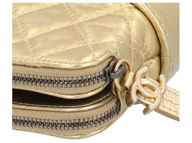 Chanel Gabrielle de Chain/Shoulder Wallet D'oro - vista 10