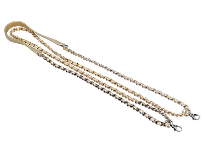 Chanel Gabrielle de Chain/Shoulder Wallet D'oro - vista 13