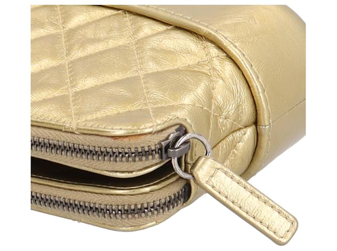 Chanel Gabrielle de Chain/Shoulder Wallet D'oro - vista 9