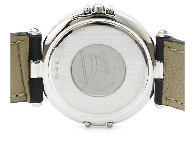 OMEGA Constellation Date Aço Quartzo Relógio Masculino 196.0360 - vista 6