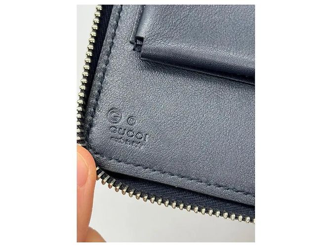 Cartera Gucci Microguccissima en piel azul - vista 10