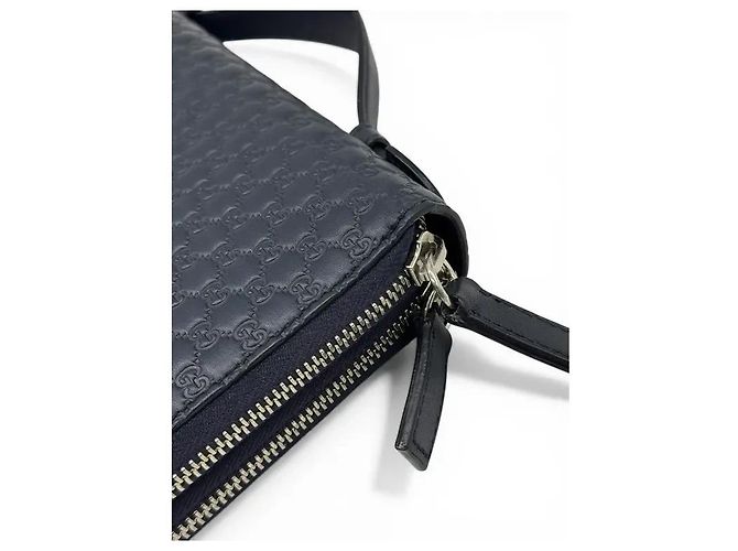 Cartera Gucci Microguccissima en piel azul - vista 12