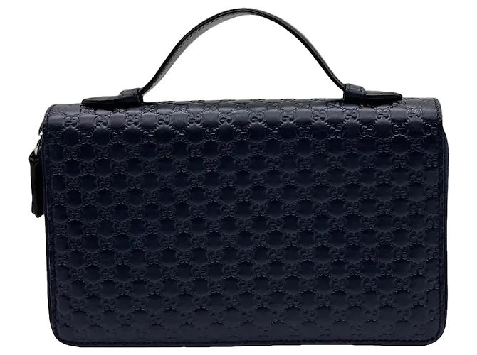 Cartera Gucci Microguccissima en piel azul - vista 2
