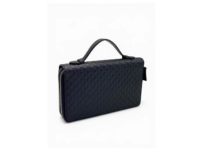 Cartera Gucci Microguccissima en piel azul - vista 4