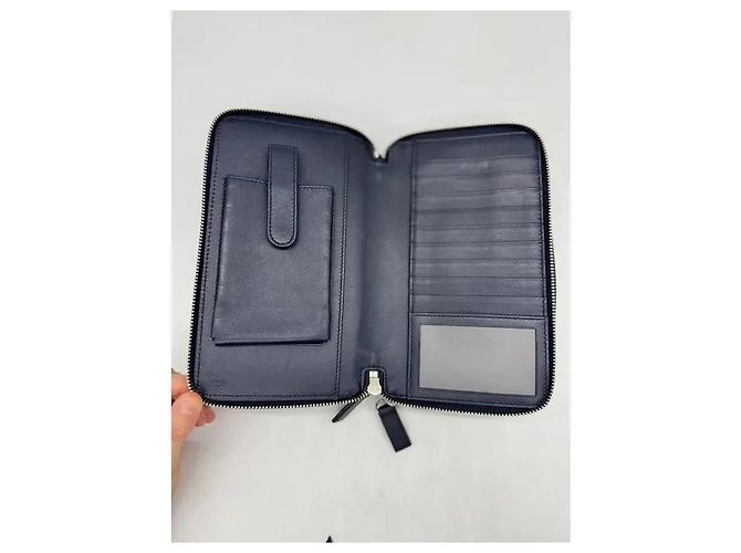 Cartera Gucci Microguccissima en piel azul - vista 8