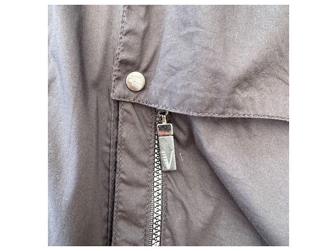 Versace Sport Camicia Utility in cotone nero - vista 4