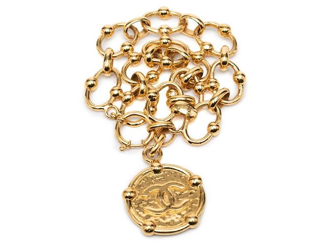 Timeless Bracciale con charm Chanel placcato oro D'oro - vista 2