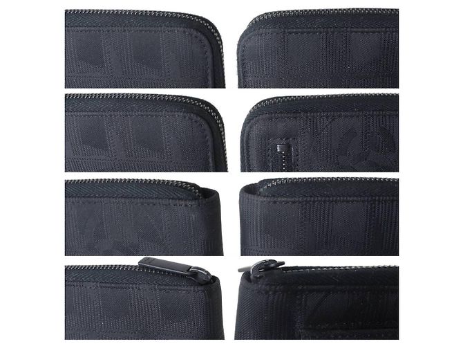Portafoglio lungo nero Chanel della nuova linea Travel - vista 5