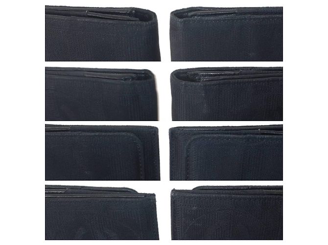 Portafoglio lungo bi-fold nero Chanel della linea New Travel - vista 5