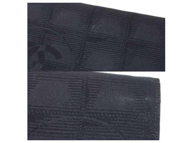 Portafoglio lungo bi-fold nero Chanel della linea New Travel - vista 6