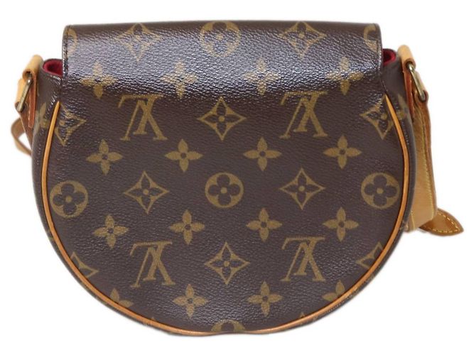 Borsa a Spalla Louis Vuitton Tambourin Monogram Marrone - vista 2