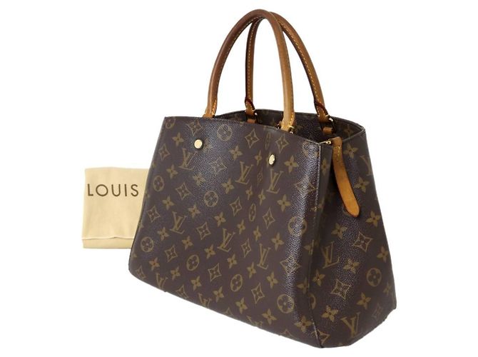 Bolso Louis Vuitton Montaigne MM Monograma - vista 10