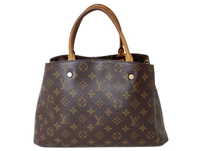Bolso Louis Vuitton Montaigne MM Monograma - vista 2
