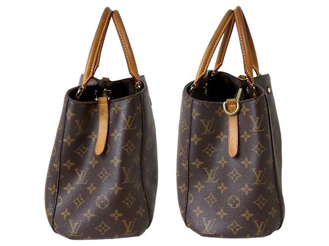 Bolso Louis Vuitton Montaigne MM Monograma - vista 3
