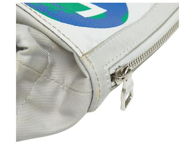 Borsa a tracolla slingback Louis Vuitton Monogram Chalk Marrone Bianco - vista 10