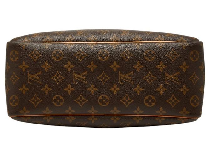 Borsa Louis Vuitton Monogram Deauville M47270 Marrone - vista 3