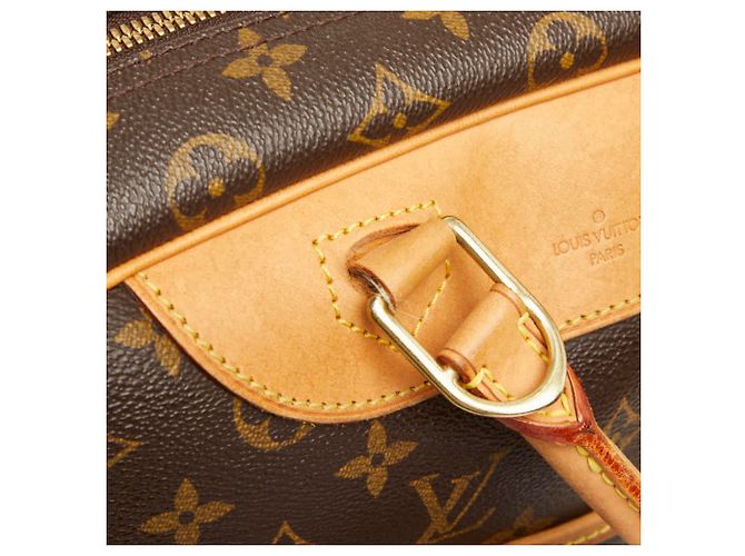 Borsa Louis Vuitton Monogram Deauville M47270 Marrone - vista 5
