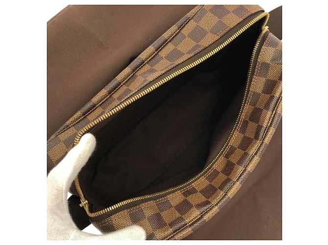 Borsa a Spalla Louis Vuitton Damier Naviglio Damier ebene - vista 7