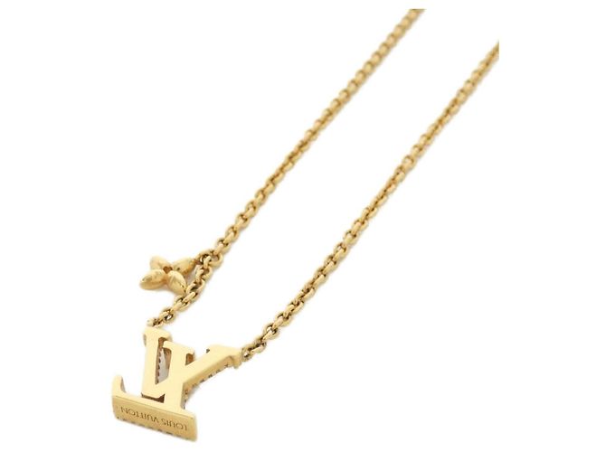Collana Louis Vuitton LV Iconic Oro D'oro - vista 3