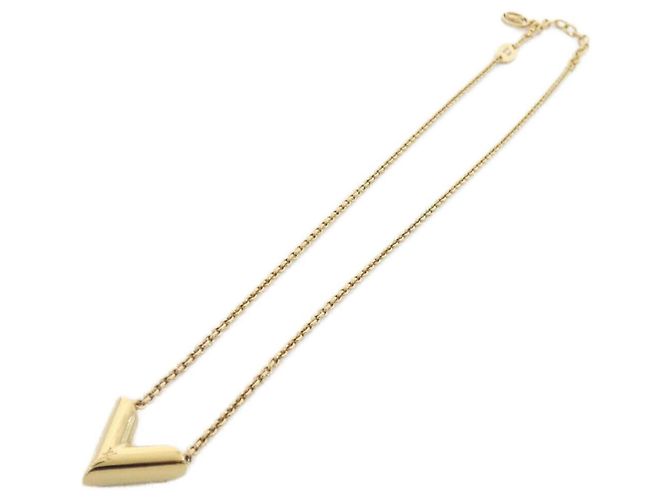 Collar Louis Vuitton Essential V Dorado - vista 2
