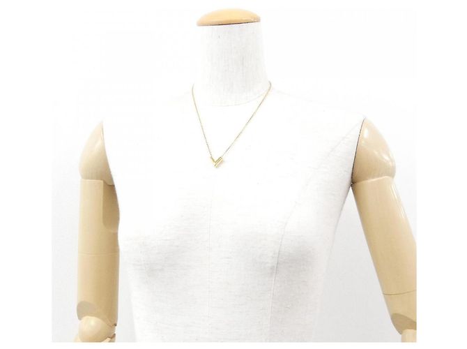 Collar Louis Vuitton Essential V Dorado - vista 6