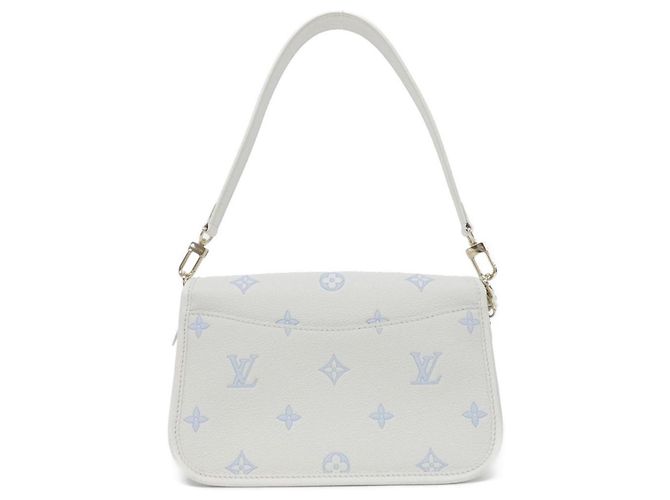 Louis Vuitton Bicolor Monogram Empreinte Diane Schultertasche Weiß - Ansicht 2