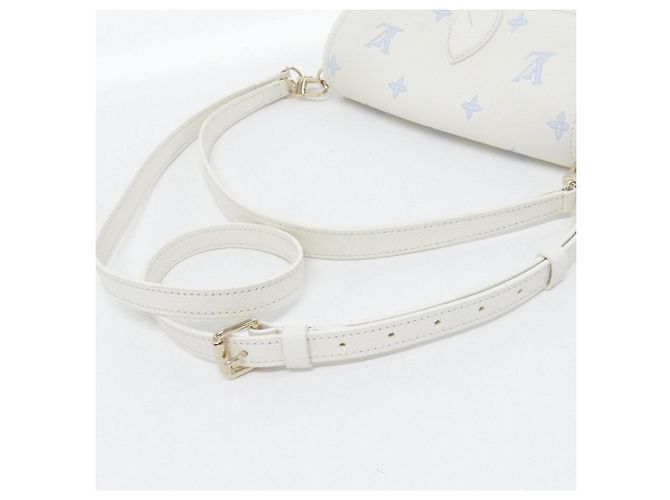 Louis Vuitton Bicolor Monogram Empreinte Diane Schultertasche Weiß - Ansicht 5
