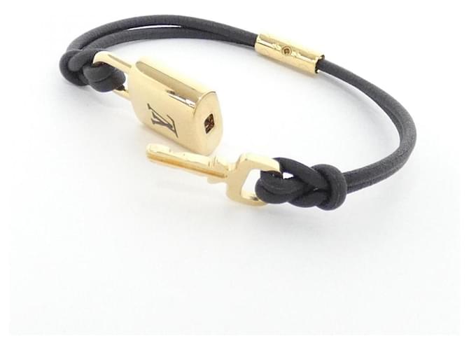 Bracciale Charm Louis Vuitton Nero D'oro - vista 3
