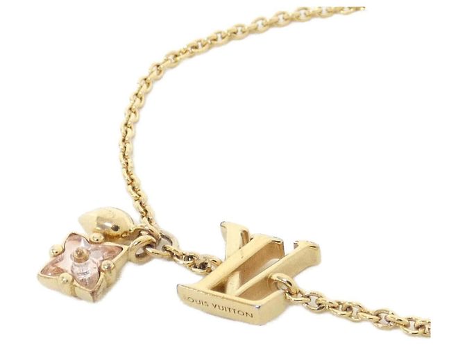 Bracciale Charm Lulugram Louis Vuitton Marrone D'oro - vista 2