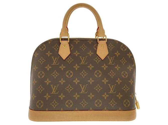 Borsa Louis Vuitton Monogram Alma PM Marrone - vista 2