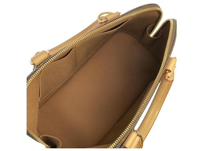 Borsa Louis Vuitton Monogram Alma PM Marrone - vista 9