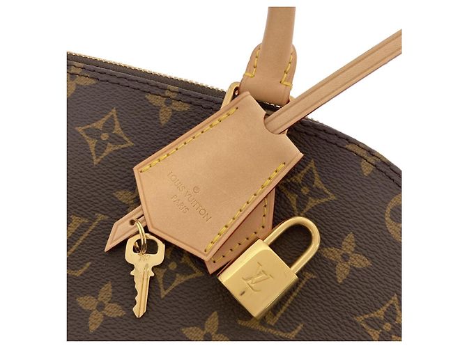Borsa Louis Vuitton Monogram Alma PM Marrone - vista 7
