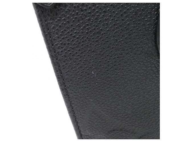 Borsa Louis Vuitton Monogram Empreinte OnTheGo PM Nero - vista 3