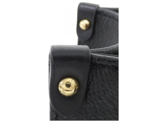 Borsa Louis Vuitton Monogram Empreinte OnTheGo PM Nero - vista 4