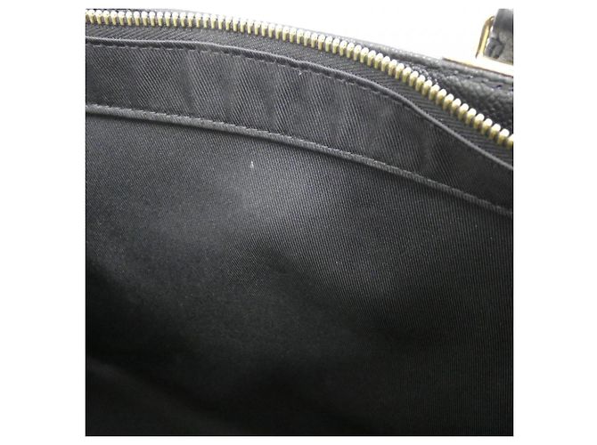 Borsa Louis Vuitton Monogram Empreinte Three MM Nero - vista 10