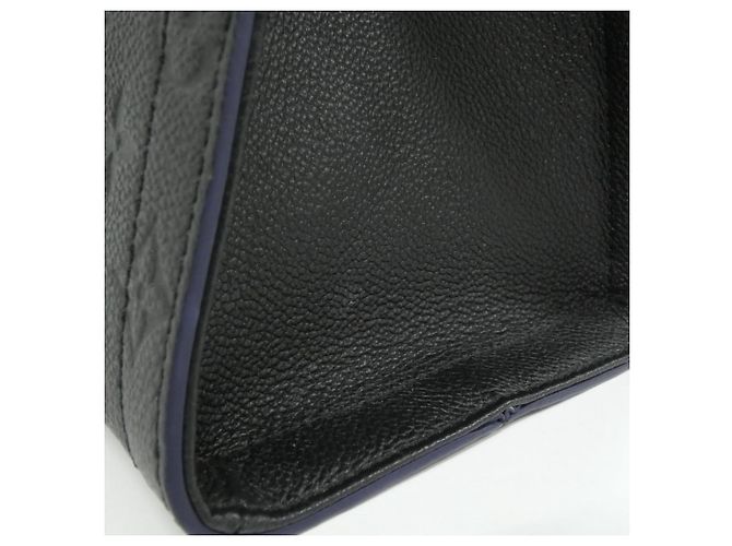 Borsa Louis Vuitton Monogram Empreinte Three MM Nero - vista 6