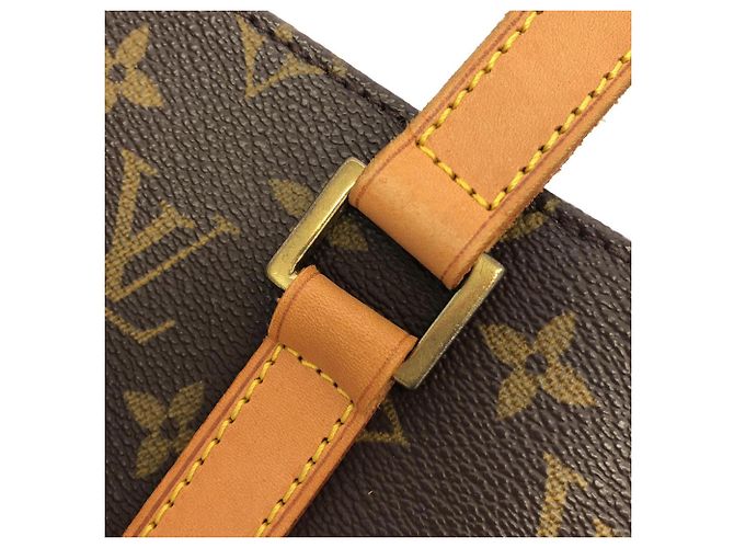 Borsa Louis Vuitton Monogram Vavin GM Marrone - vista 3
