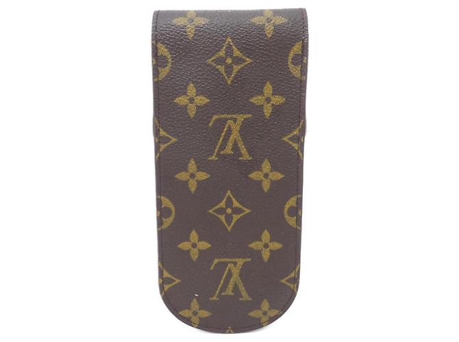 Funda para gafas Louis Vuitton Monogram Castaño - vista 2