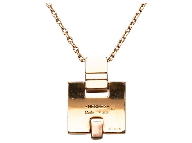 Hermès Eileen Halskette Hermes Pink Golden - Ansicht 2