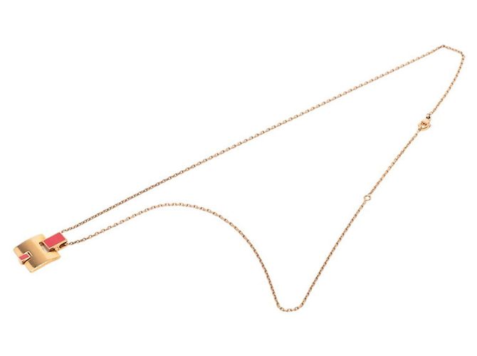 Hermès Eileen Halskette Hermes Pink Golden - Ansicht 3
