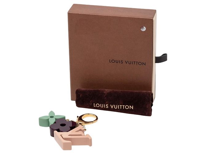 Portachiavi Bijou Sac Playtime Louis Vuitton Multicolore D'oro - vista 5