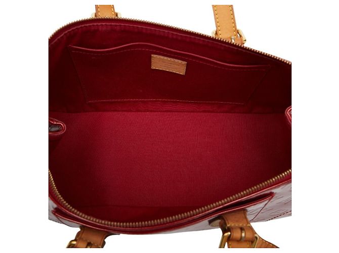 Borsa Louis Vuitton Monogram Vernis Rosewood Avenue Rosso - vista 10