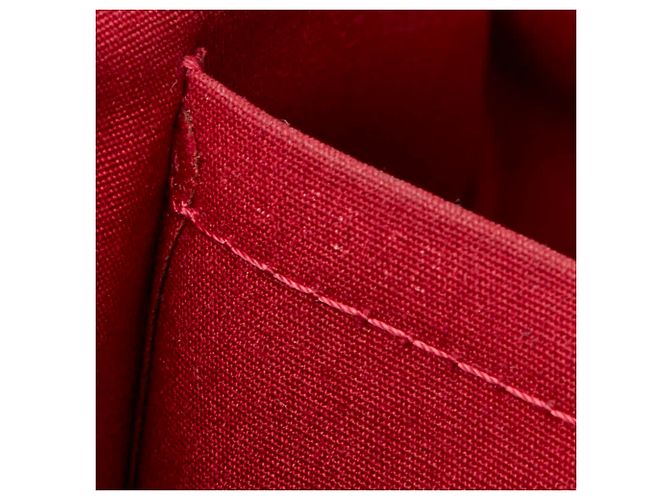 Borsa Louis Vuitton Monogram Vernis Rosewood Avenue Rosso - vista 12
